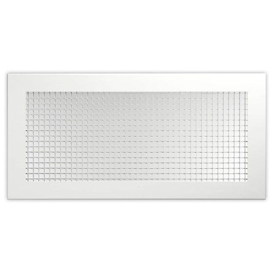 Shoemaker 600 Series Aluminum Lattice T-Bar Return Air Grille 2x2 with ...