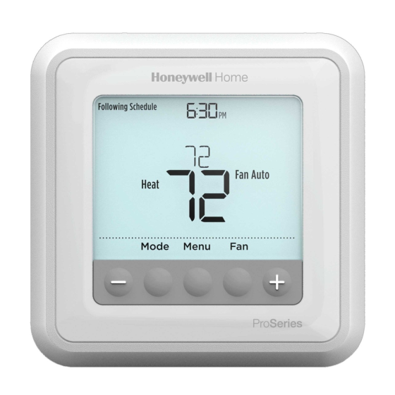 1-Week Programmable Thermostat with Digital Display