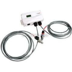 Wet Media Differential Pressure Remote Transducer, LCD Display, 0-250 psig, 10 ft. Cable, Shielded