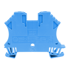 Feed Through Terminal Block, 2.5mm (Blue)