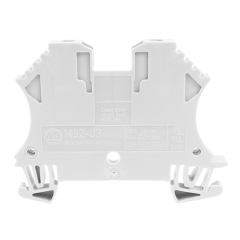 Feed Through Terminal Block, 2.5mm (White)