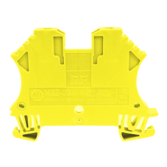 Feed Through Terminal Block, 2.5 mm (Yellow)