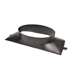 Exhaust Duct Collar for Through-the-Wall Units wiith 6&quot; Round Flex Duct