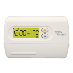 Emerson 80 Series™ 5+1+1 Programmable Thermostat 1H/1C, 24Vac/3Vdc (2 AA)