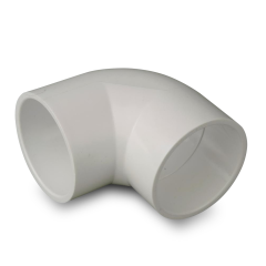 DiversiTech® 406-020 2&quot; 90° PVC Elbow (Sch40, Slip x Slip)