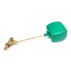 Heavy-Duty Brass Float Valve 1/4 in. (Green)