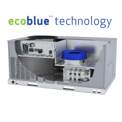 WeatherMaker® 3 to 10 Nominal Tons Packaged Rooftop Heat Pump with EcoBlue™ Technology