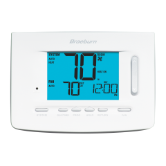 Braeburn 3 Heat/2 Cool Non Programmable Thermostat