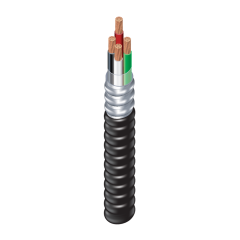 Southwire EZ-IN™ Stranded-Unshielded Mini-Split Cable 600Vac, 14 AWG, 4-Conductors, 250&#039; (Black)