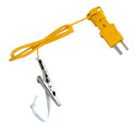 Fieldpiece® Type-K Wet Bulb Thermocouple with Alligator Clip