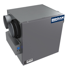 Broan® AI Series™ Energy Recovery Ventilator, 5 in. Round Ducts, 150CFM, 120Vac