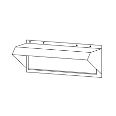 Manual Outdoor Air Damper Accessory for Large Rooftop Units