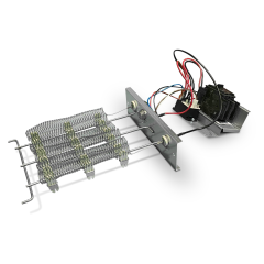 Fan Coil Electric Heater Kit, 5kW @ 240Vac, 1 Phase (Circuit Breaker)