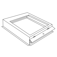 Fan Coil Filter Base 16&quot; x 20&quot; x 3&quot; (for 1&quot; Filters)