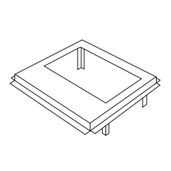 Downflow Base Kit