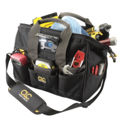 CLC® Tech Gear™ LED Lighted 14&quot; Bigmouth® Tool Bag