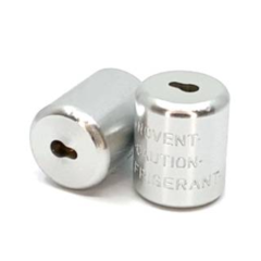 Novent Silver Uni Cap 1/4&quot; (2pk)