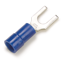 Totaline® #6 Block Spade Terminals 16-14 AWG 100pk (Blue)