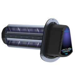 REME HALO-LED® Whole Home In-Duct Ionizing UV Air Purifier 24V, 11&quot;