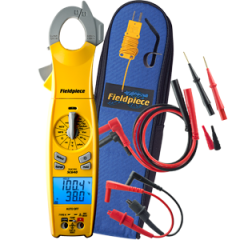 Fieldpiece® Dual Display True RMS Swivel Clamp Meter 400A In-Rush