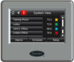 i-Vu® Building Automation System 4.3&quot; Equipment Touch Display