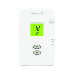 Honeywell Pro 1000 Non-Programmable Thermostat 1H/1C, 24Vac/3Vdc (2 AAA)