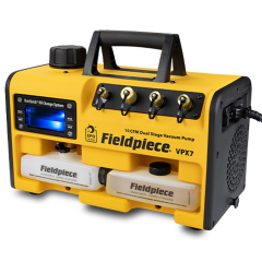 Fieldpiece® 2-Stage Vacuum Pump 10CFM, 3/4 Horsepower (A2L Compatible)